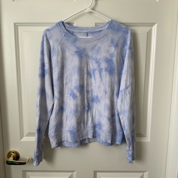 Athleta Tops - Athleta Sundown Tie Dye Light Weight Sweatshirt Size S